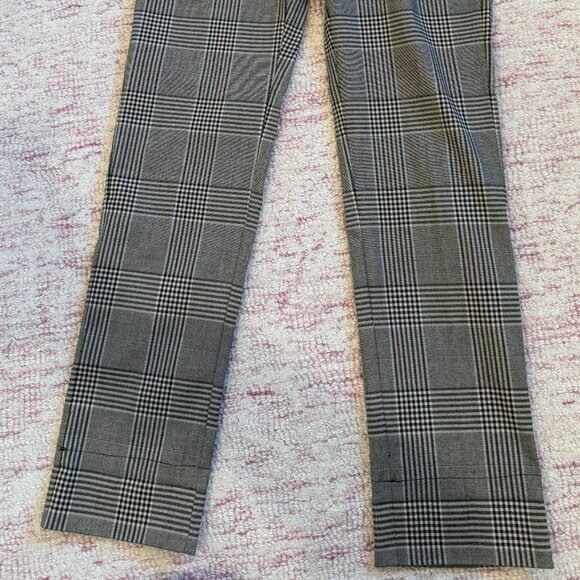 Mango Suit Plaid Pants- Women's Size 4 NWOT - Picture 3 of 3